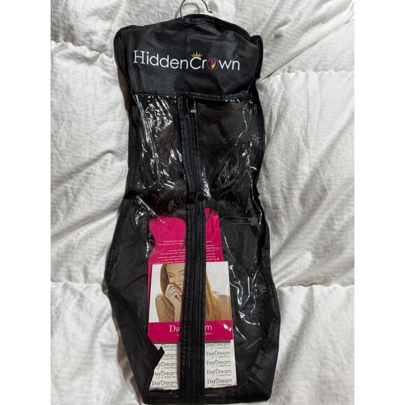 Hidden Crown Daydream 14 inch Halo Style Remy Hair #2 brown - Picture 4 of 7